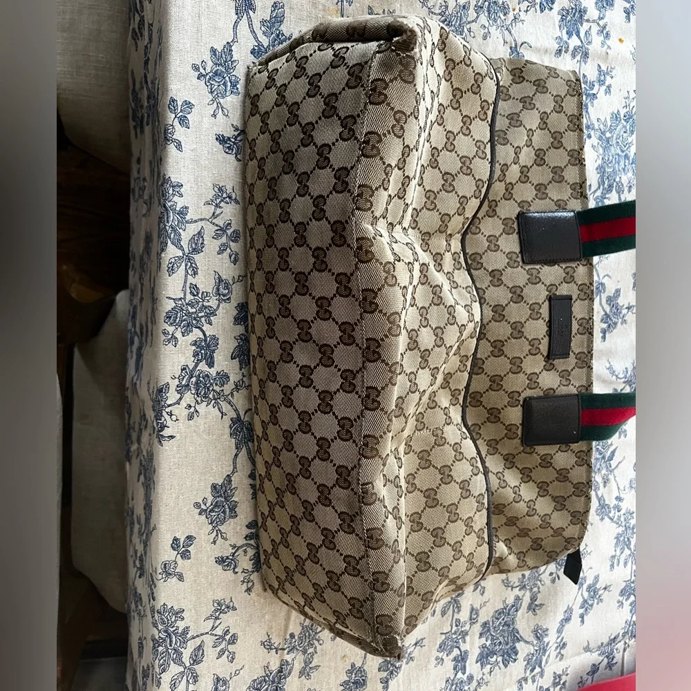 Gucci tote diaper bag-authenticated